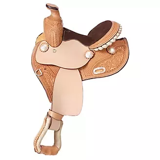 Silver Royal by Tough1 Mae Mini Barrel Saddle