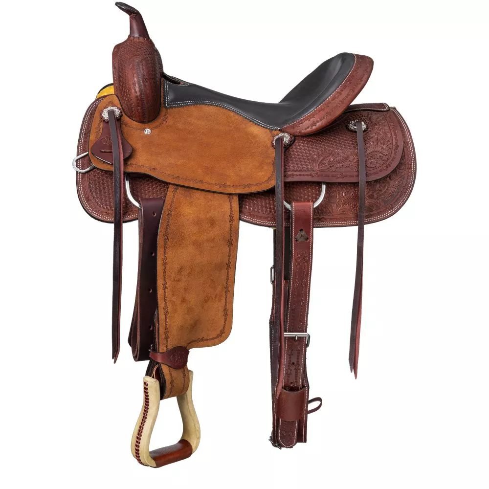 Silver Royal Red Rock All Around Saddle
