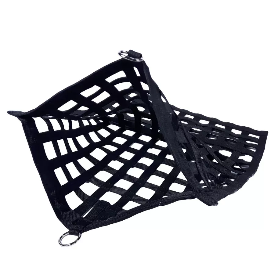 Silverline Easy Feed, Slow Feed Hay Bag-Black