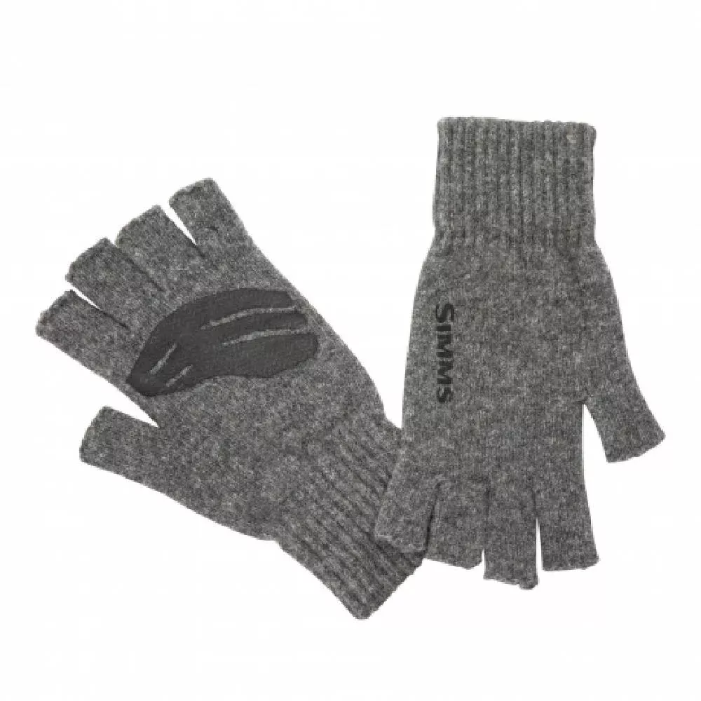 Simms Wool Half Finger Glove