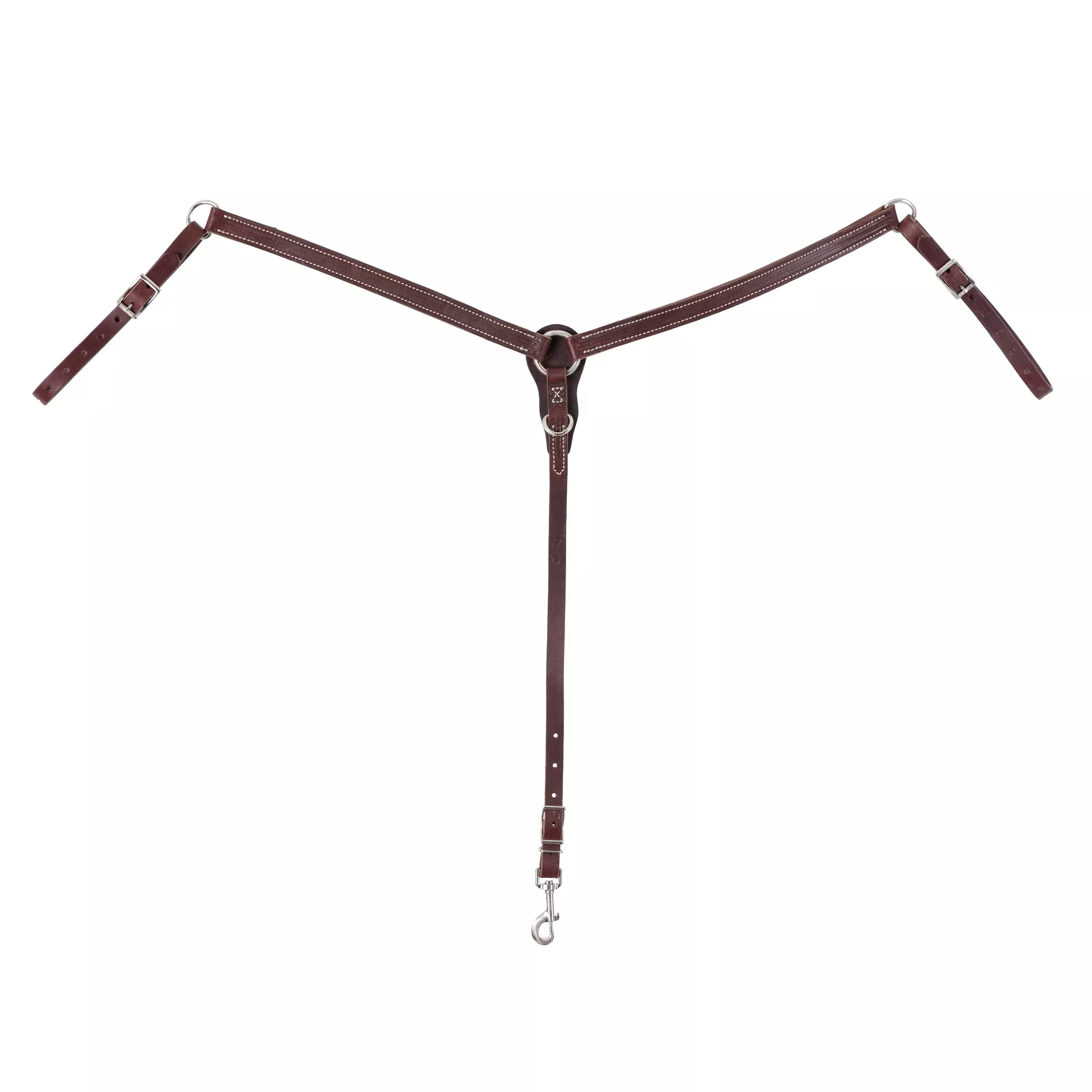 Slim Ring-in-Center Breast Collar, Pony