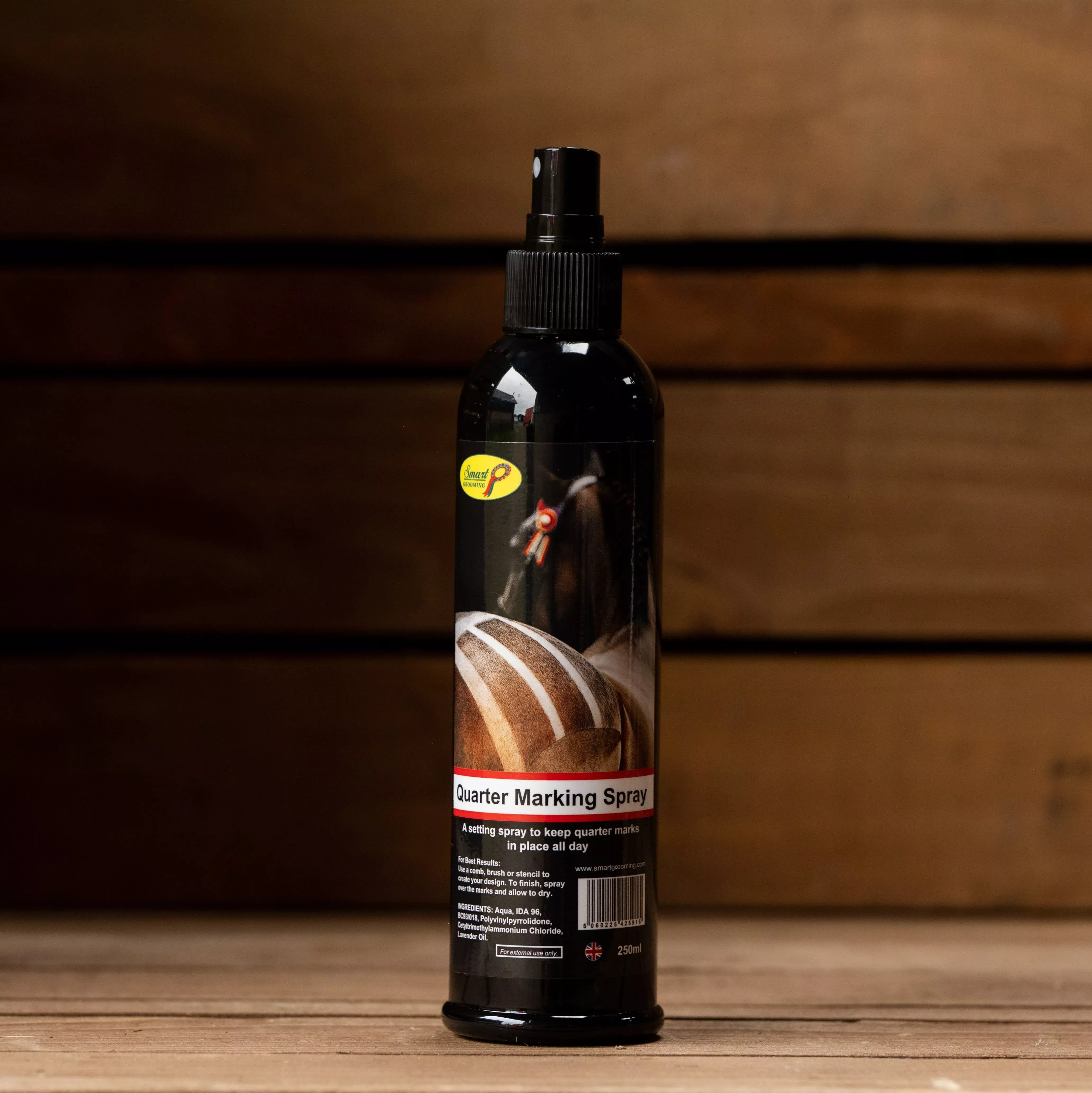 Smart Grooming Black Handy Size Quarter Marking Spray - 250ml