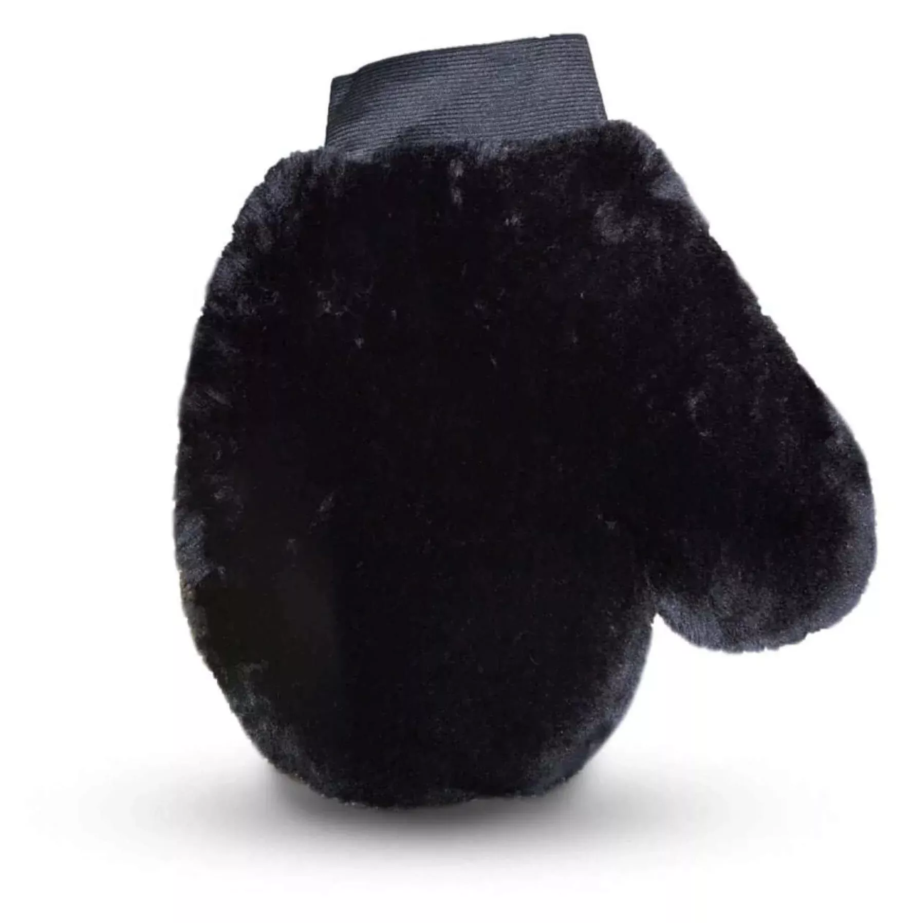 Smart Grooming - Soft Faux Lambswool Grooming Mitt