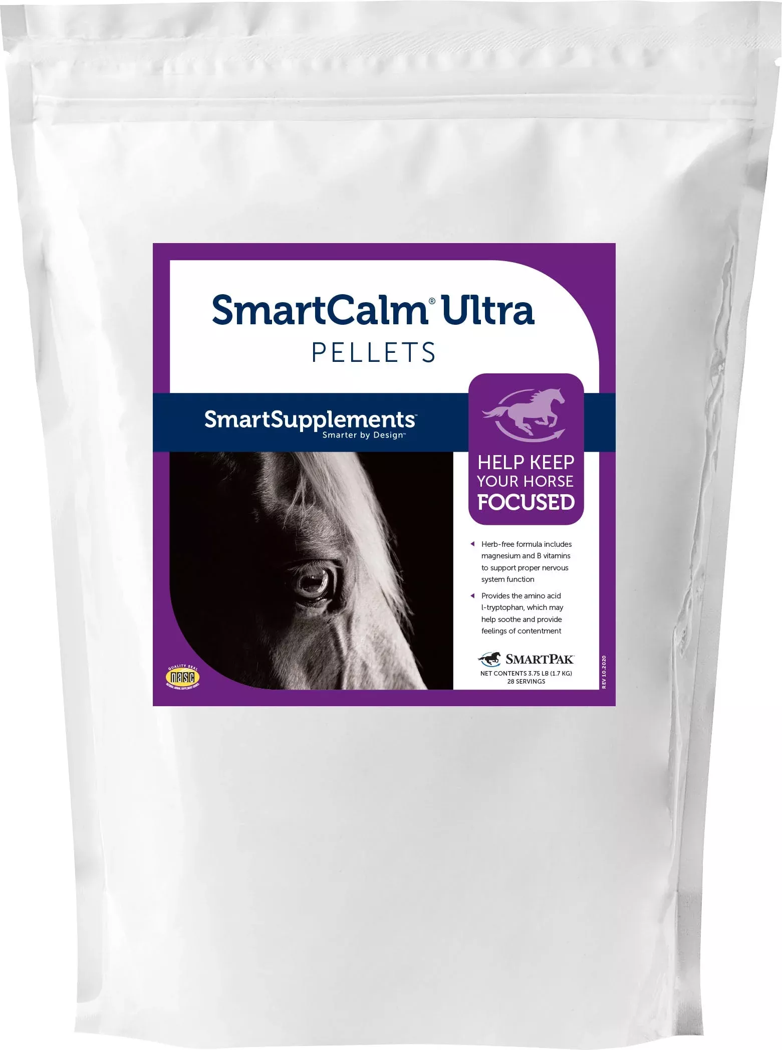 SmartEquine SmartCalm Ultra Pellets, 3.75 lb