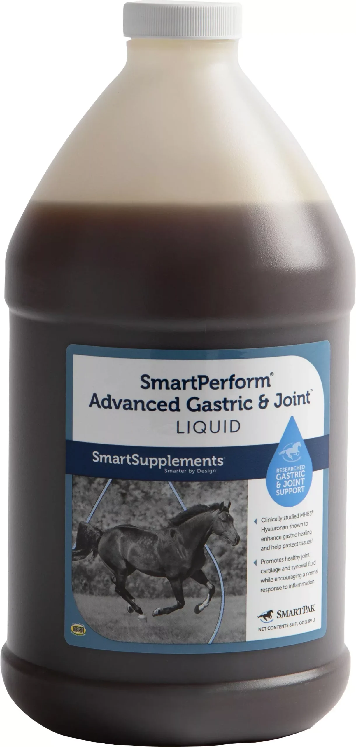 SmartEquine SmartPerform Advanced Gastric and Joint Liquid, 64 oz