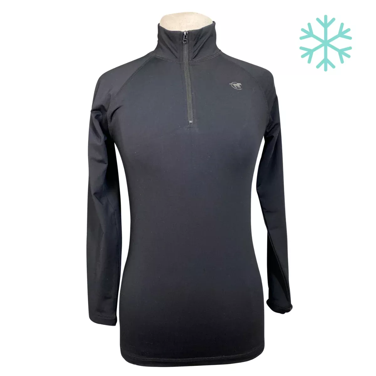 Smartpak Piper Winter Pulloverin Black - Women's Medium