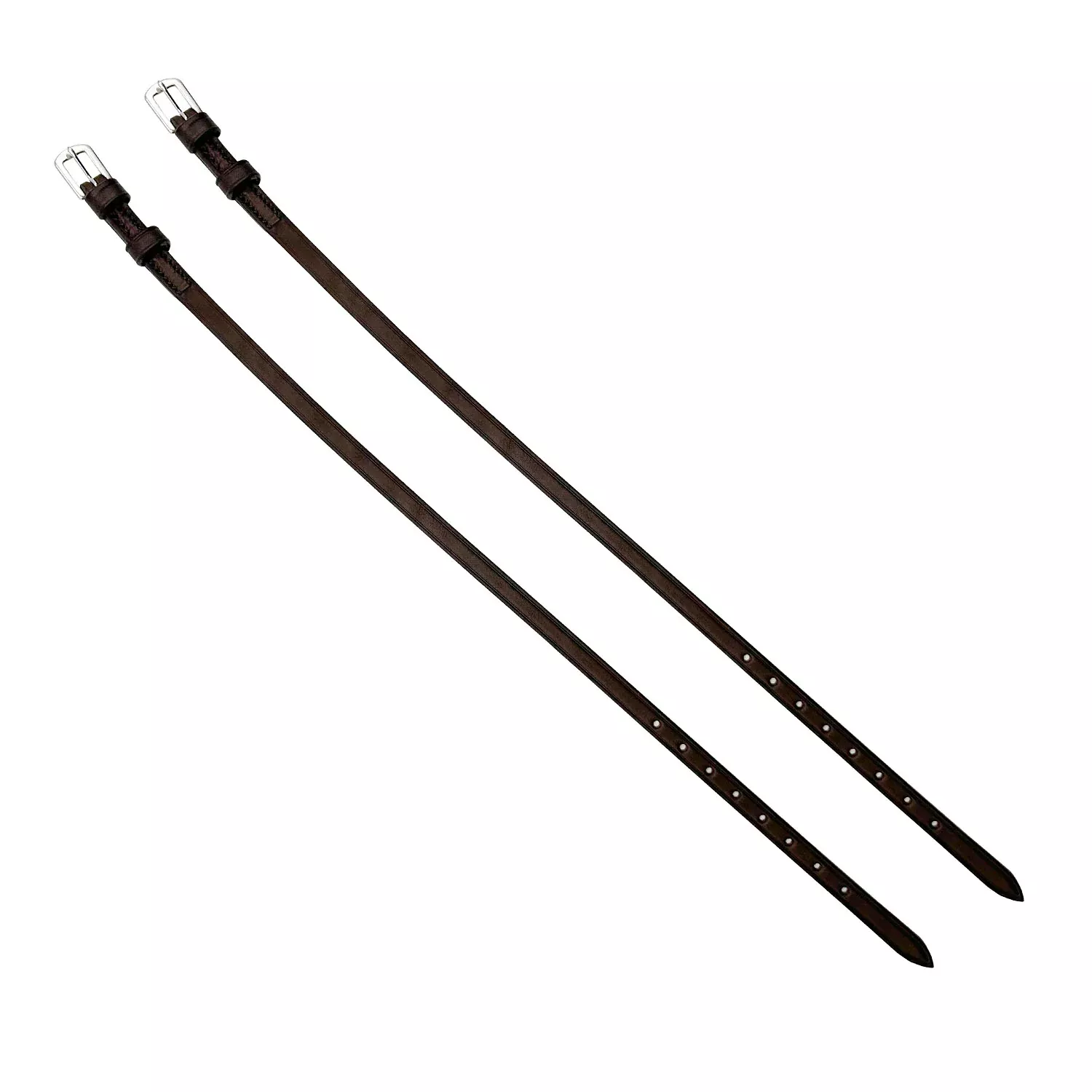 SPUR STRAPS-ENGLISH - Dark Brown