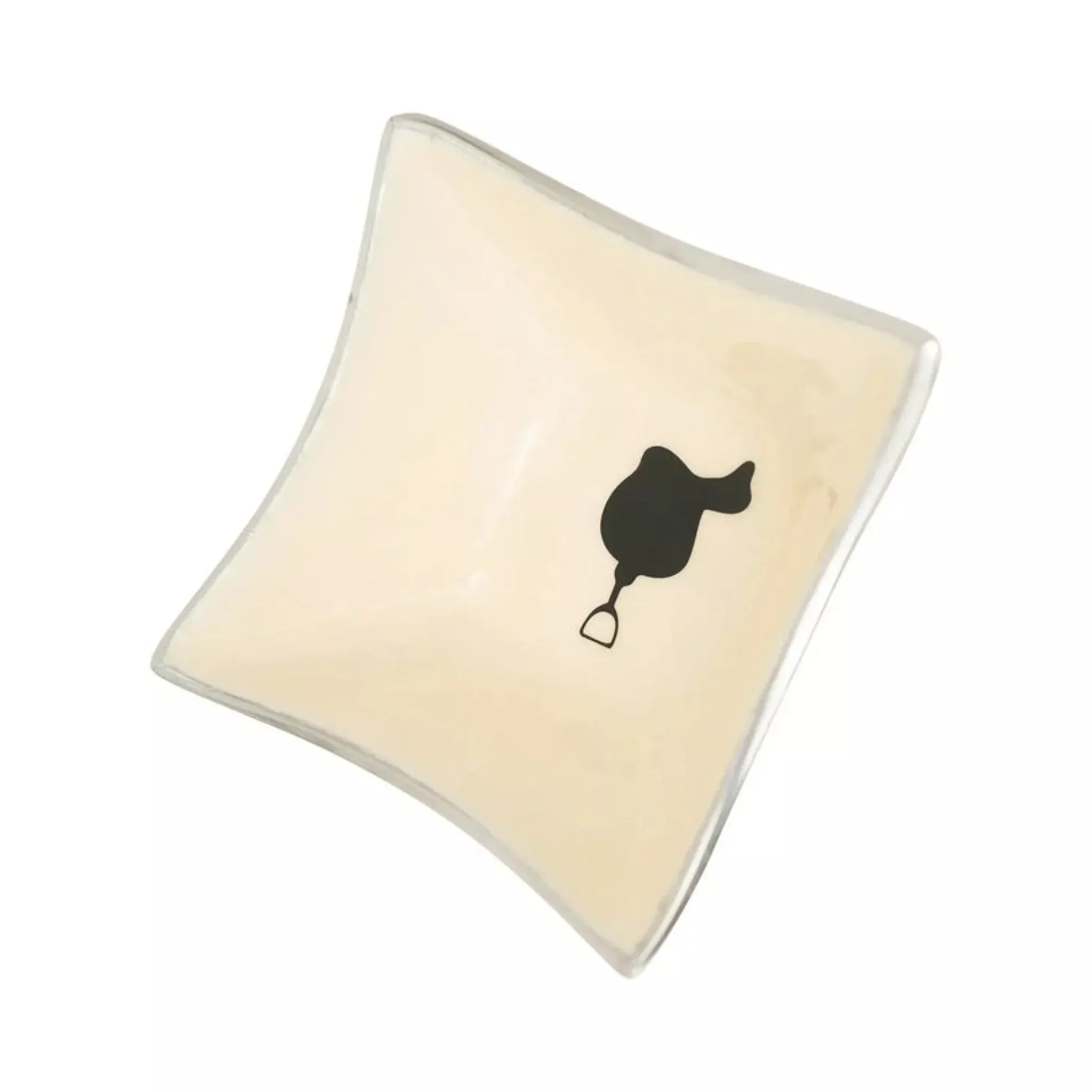 Square Shaped Bowl with Saddle