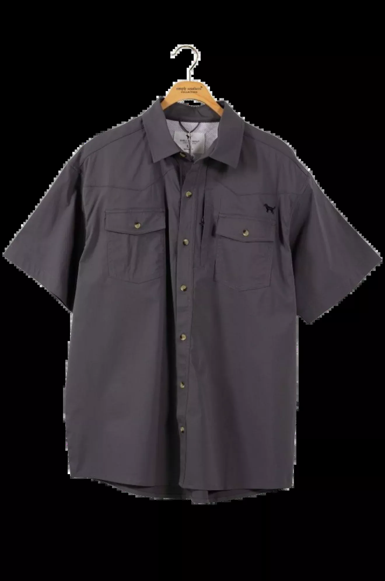 SS Mns Western Prep Quick Dry Shirt