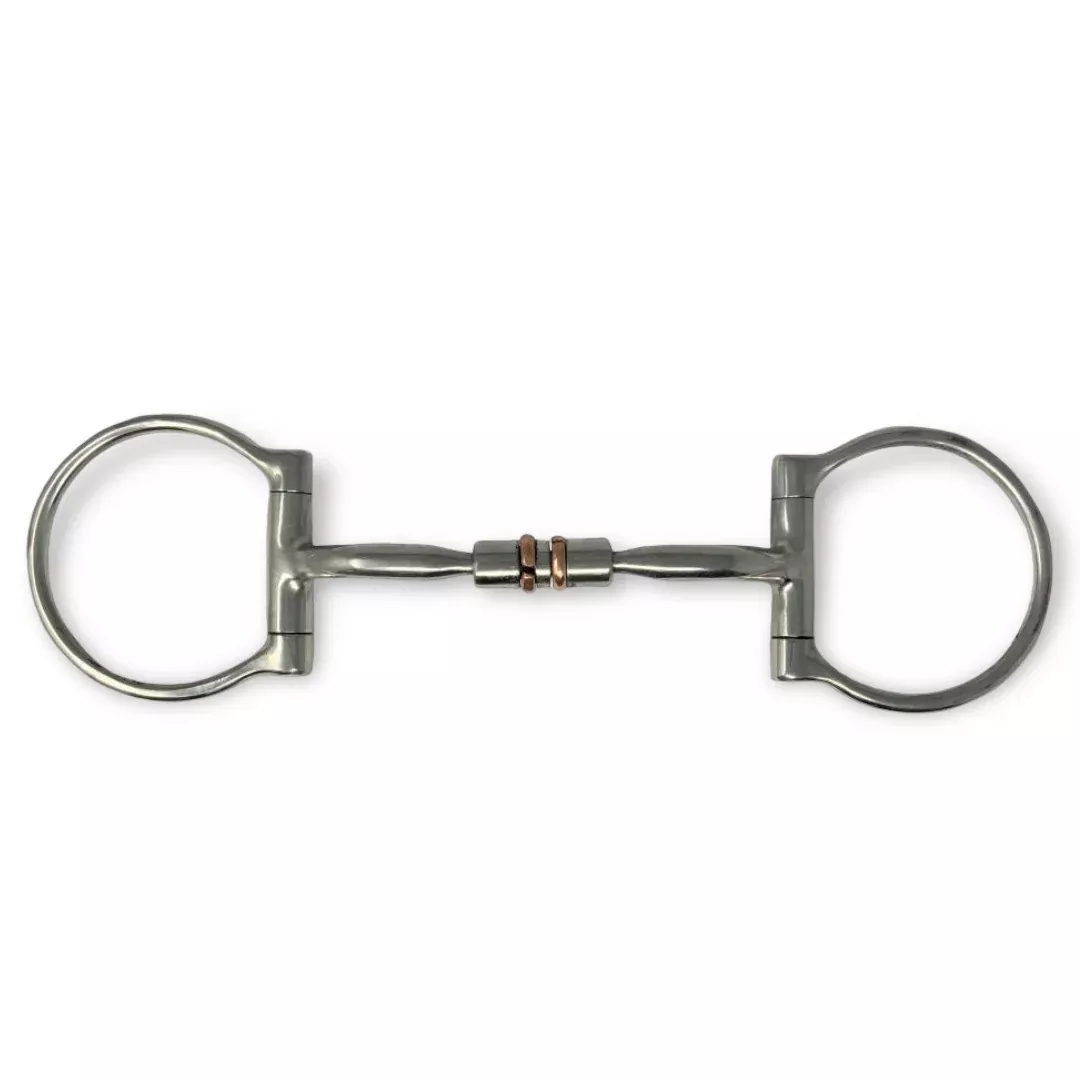 STAINLESS STEEL D-RING BIT WITH COPPER ROLLER CENTER