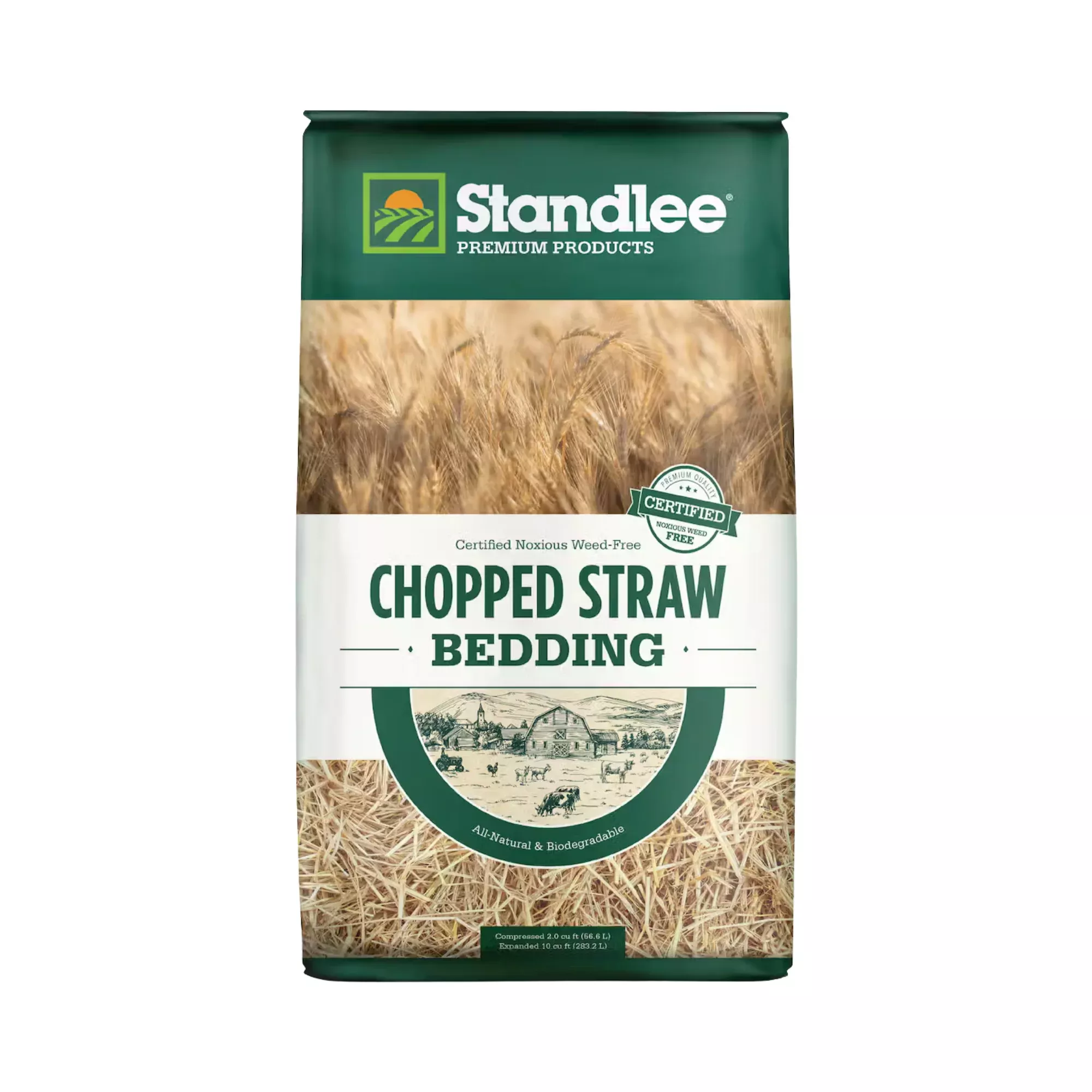 Standlee Certified Weed Free Chopped Straw Bagged