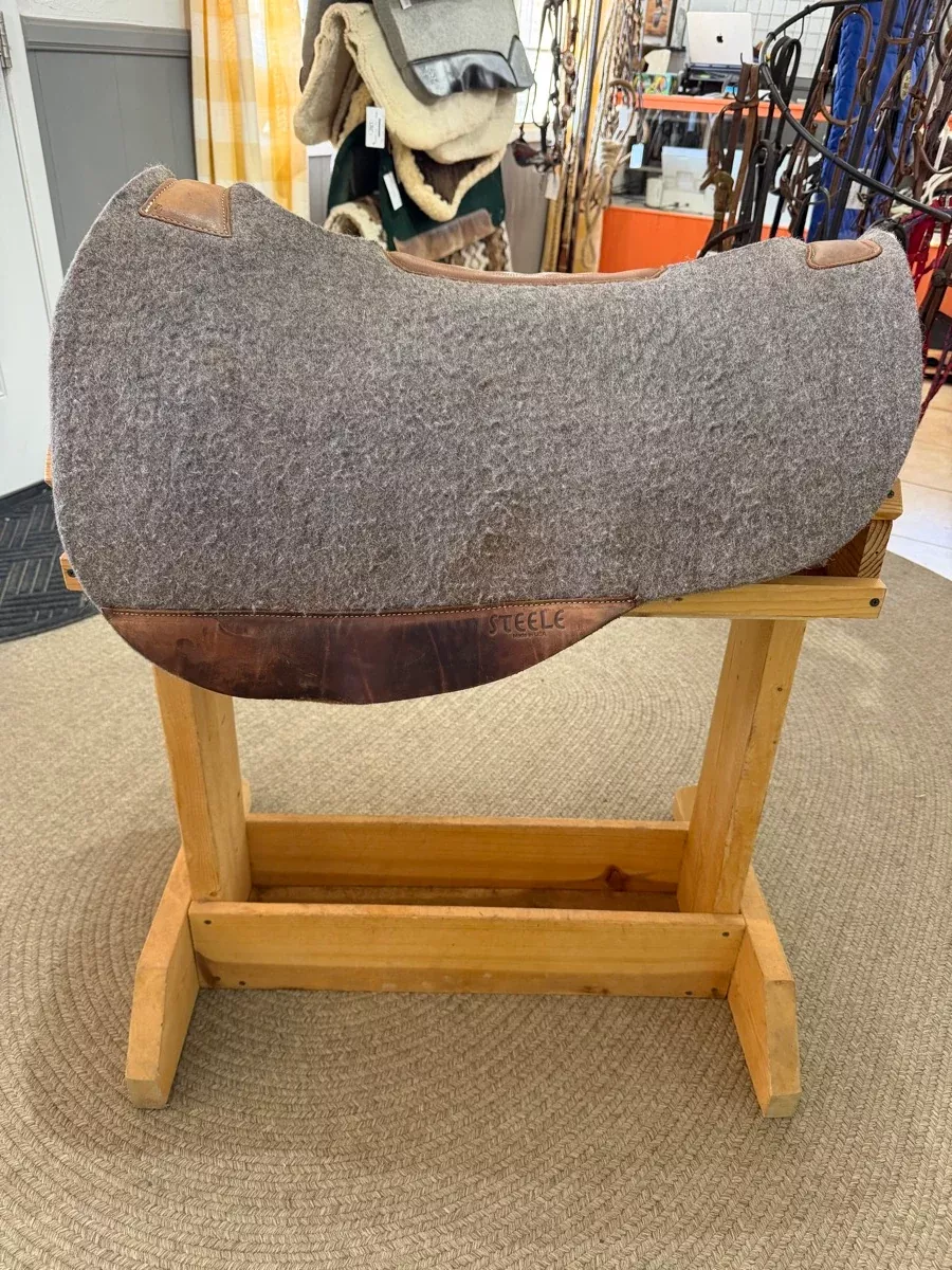 Steele Wool Saddle Pad29 in x 1 inSP1148