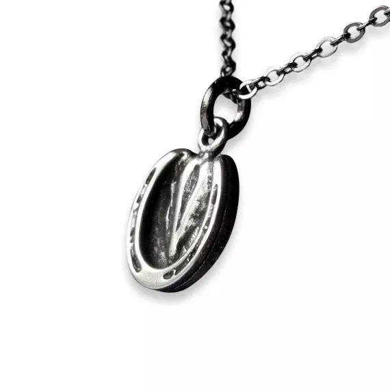 Sterling Silver Horse Hoof Necklace
