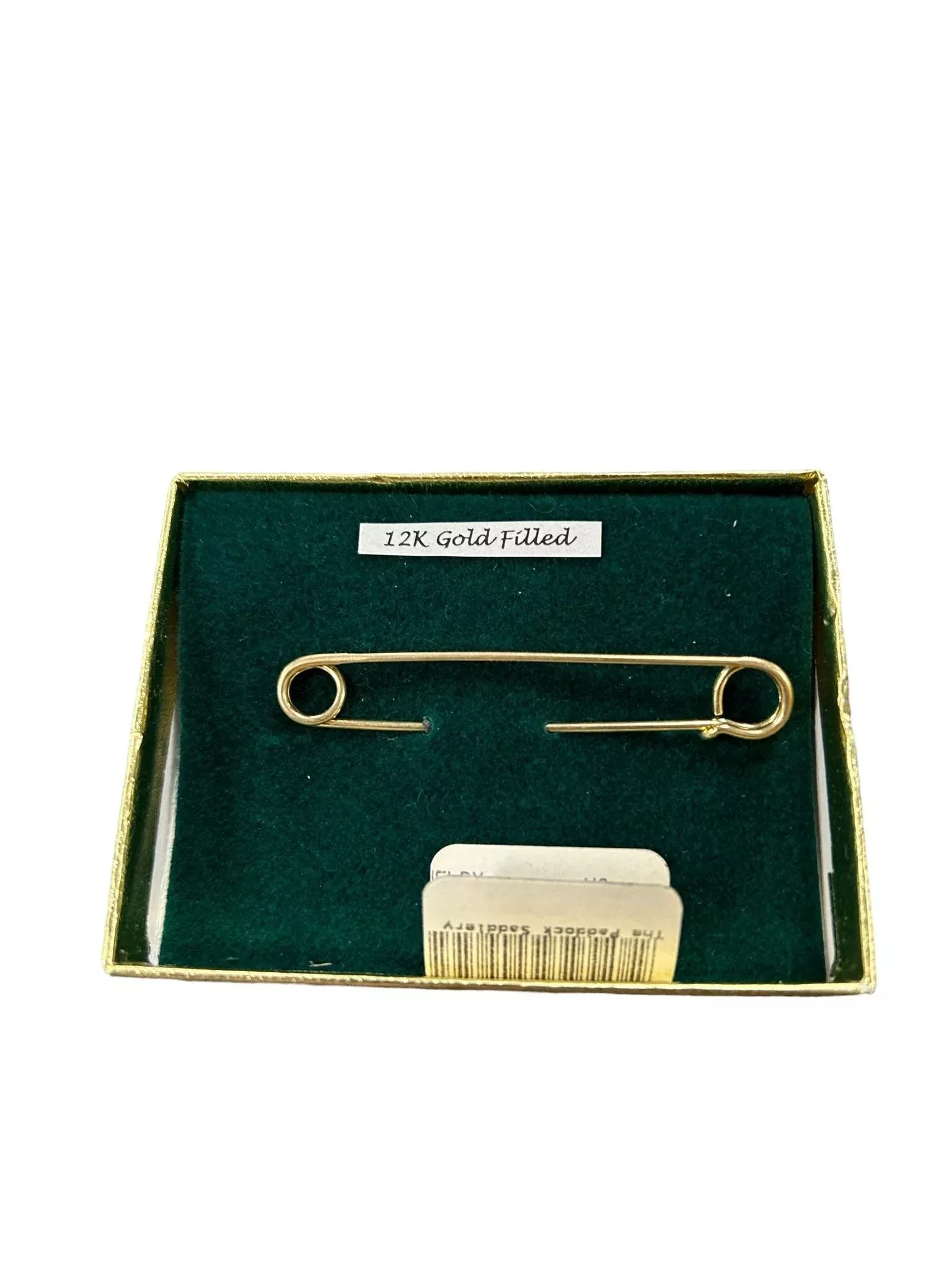 Stock Tie Pin - Gold - USED