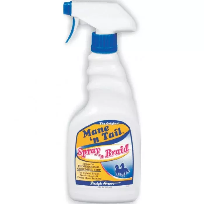 Straight Arrow Mane N Tail Spray N Braid -473ml (16oz)