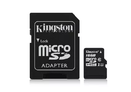 Sunnycam Sport Memory Card 16GB MicroSD+Adapt