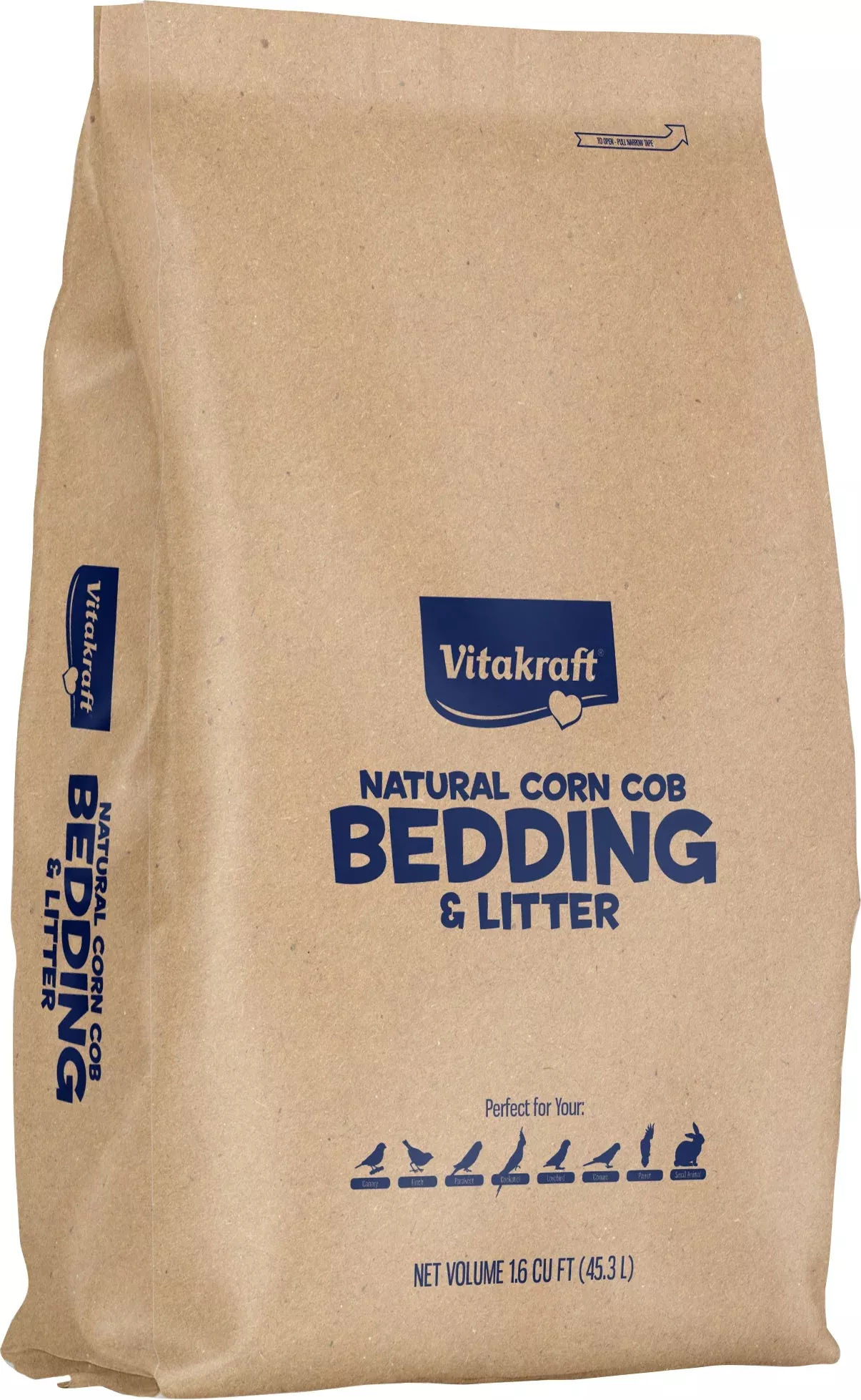 Sunseed Natural Corn Cob Bedding & Litter 40 lb