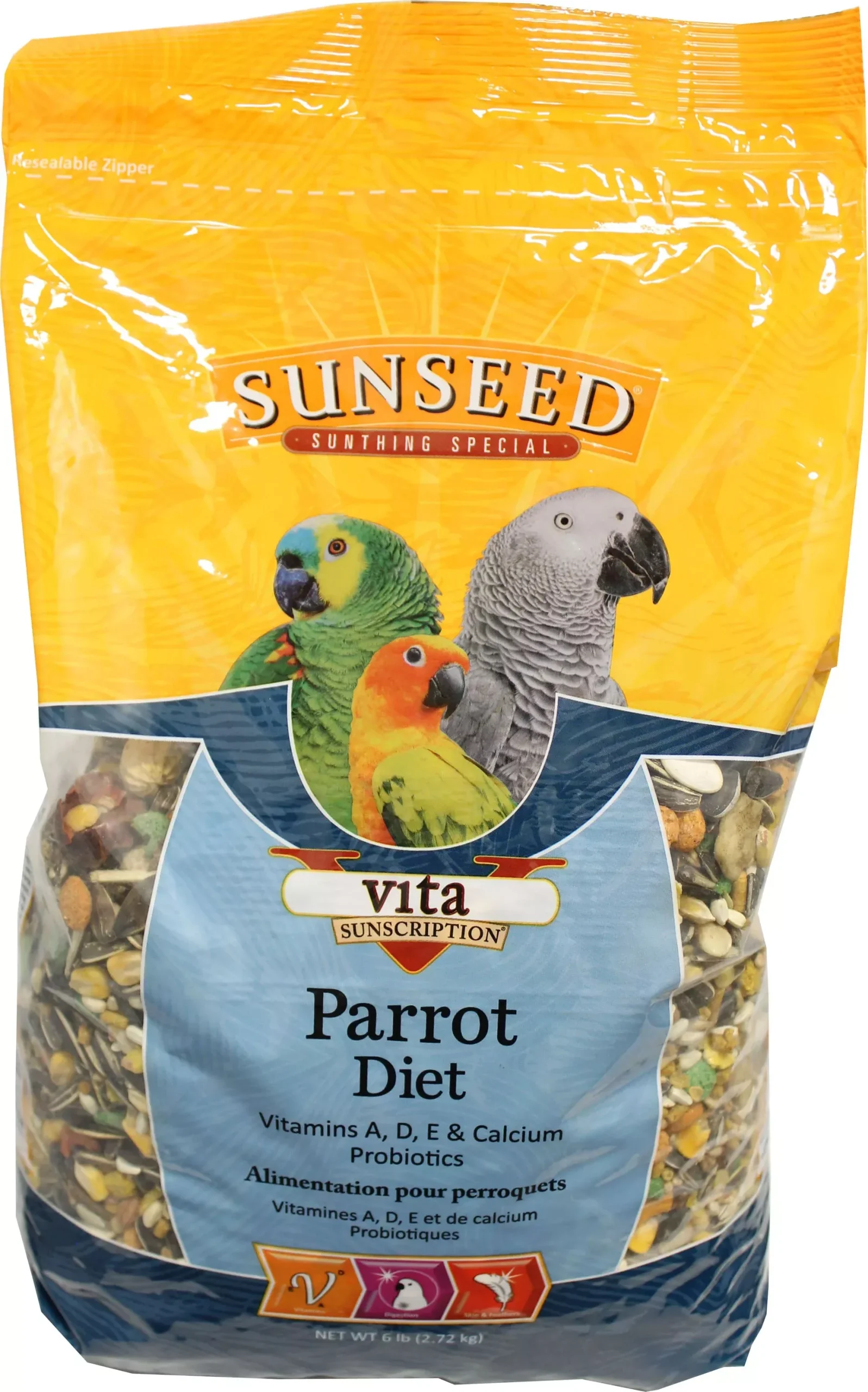 Sunseed Vita Parrot Food 6 lb