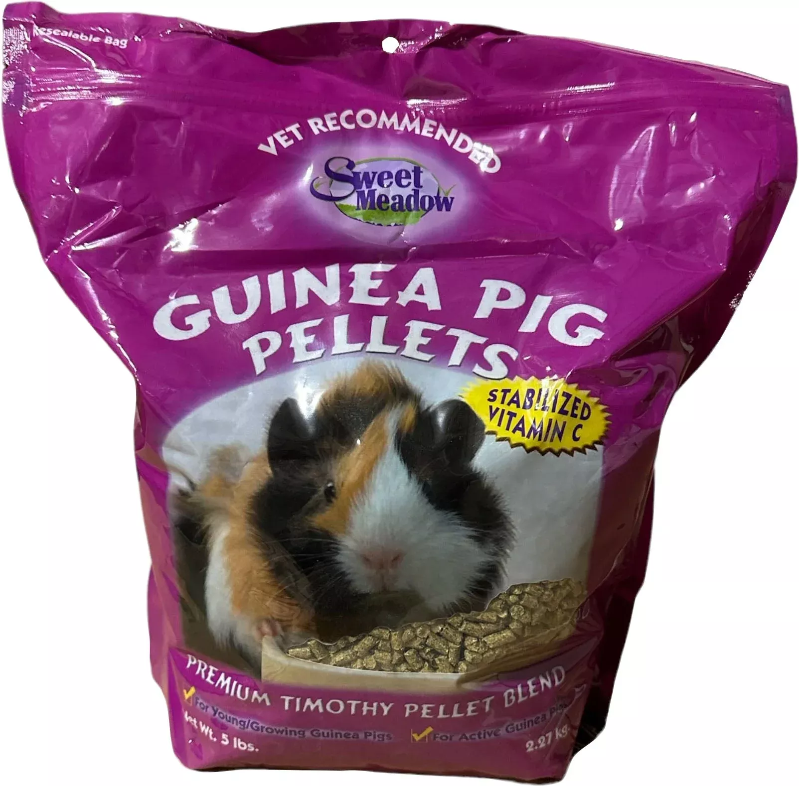 Sweet Meadow Farm Original Guinea Pig Pellets, 5 lb