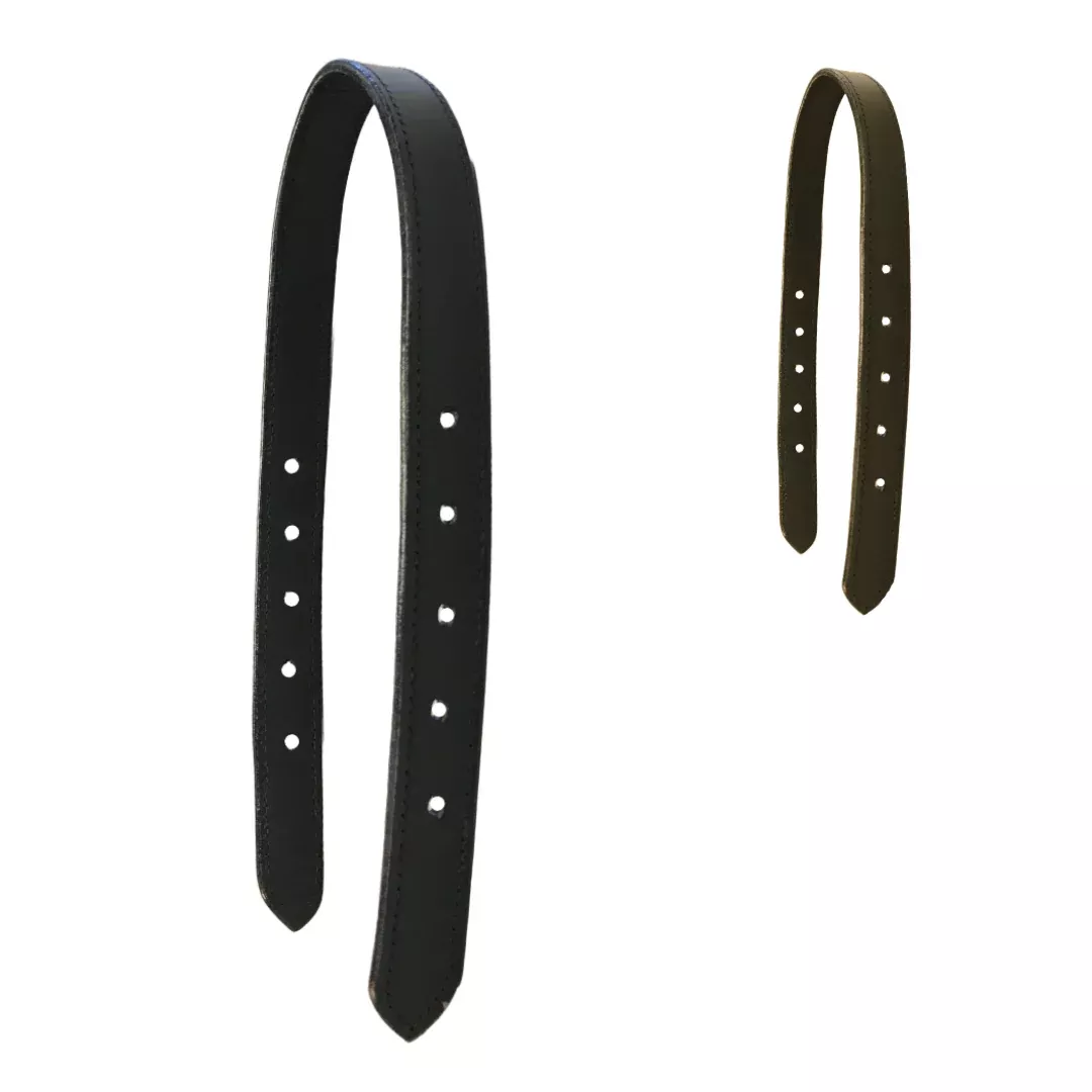 Tahoe Tack Double Stitched Leather Breakaway Halter Replacement Crown – Your Choice of 21" or 25" Length