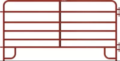 Tarter 10' American Corral Panel, Red