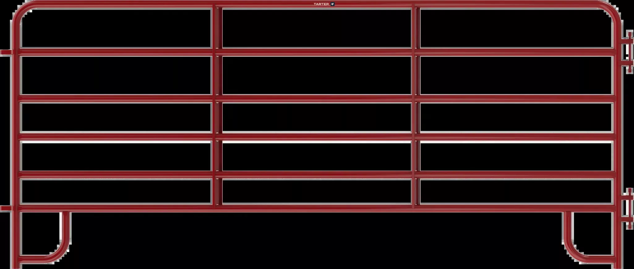 Tarter 12' American Corral Panel, Red