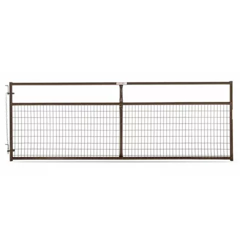 Tarter 14' Wire-Filled Brown Gate