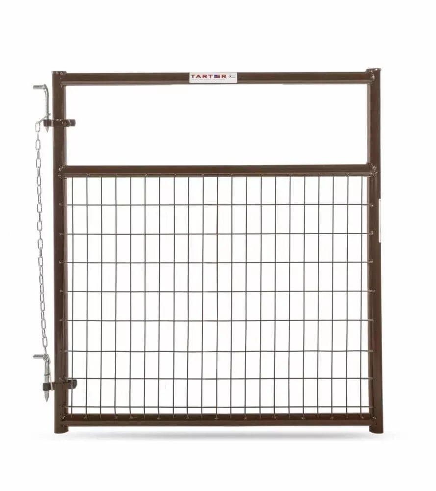 Tarter 4' Wire-Filled Brown Gate