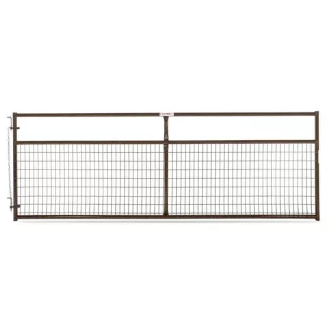 Tarter 8' Wire-Filled Brown Gate
