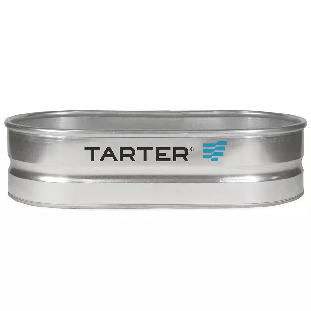 Tarter Galvanized Oval Stock Tank, 40Gal
