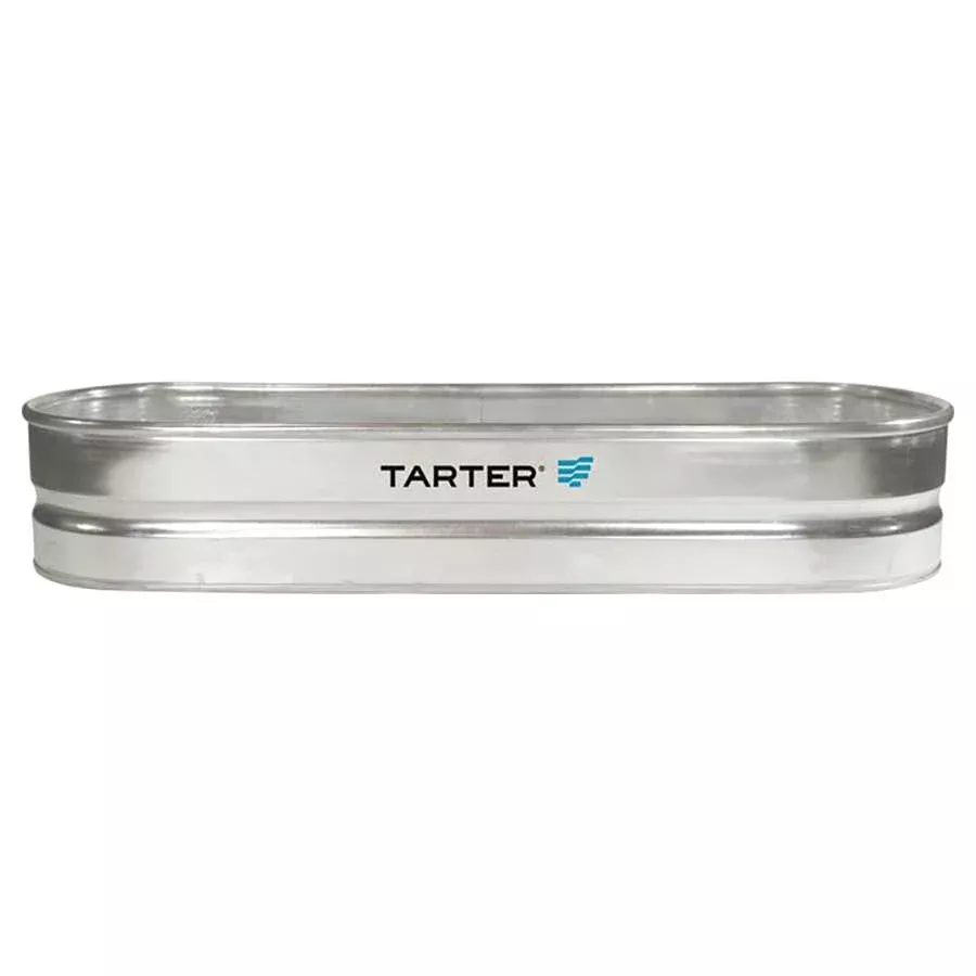 Tarter Galvanized Oval Stock Tank, 70Gal