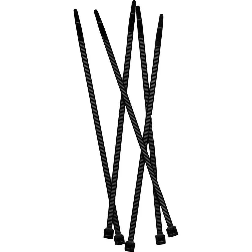 Tenax Fence Ties, 7 in, Black