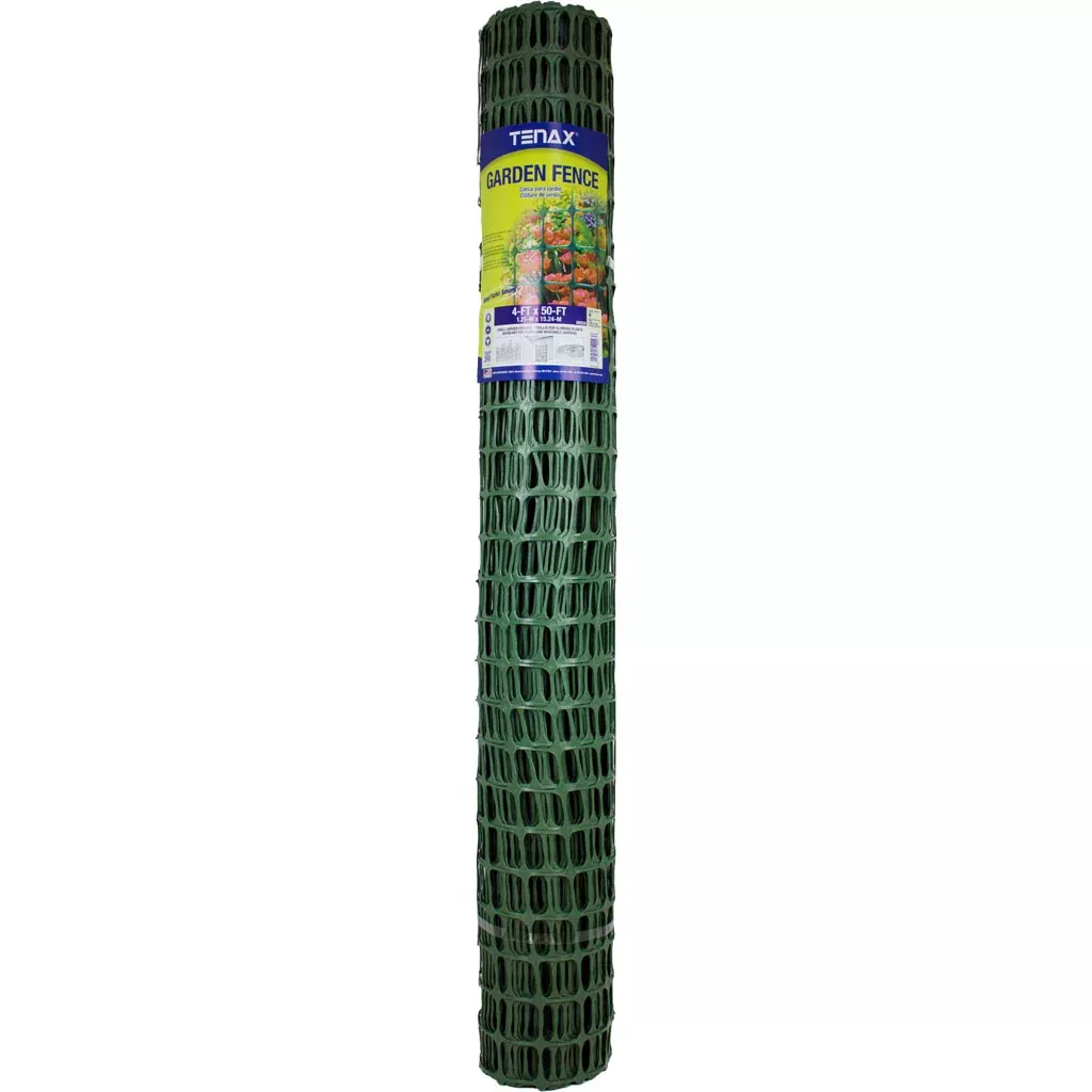 Tenax Garden Fence, 4 x 50 ft, Green