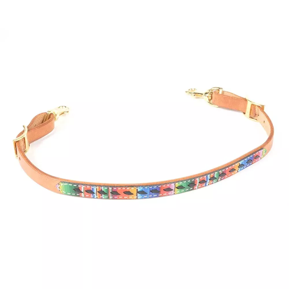 Teskey's Serape Wither Strap w/Black Buckstitch