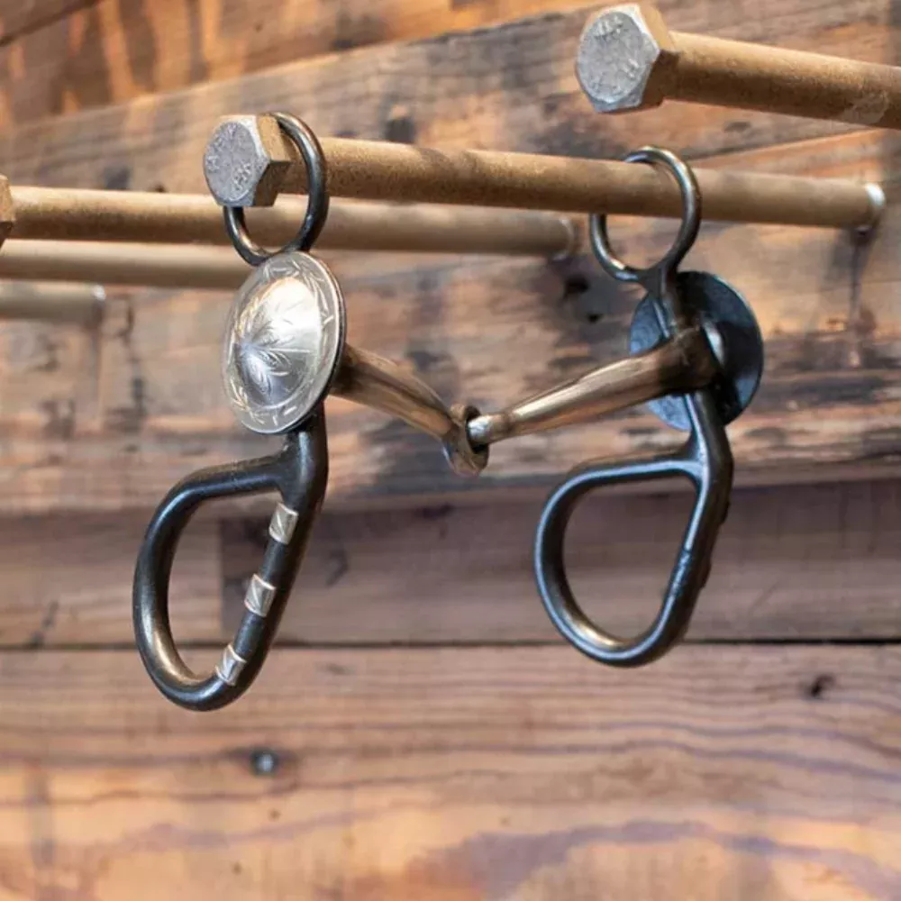 Teskey's Smooth Snaffle w/Copper Inlay
