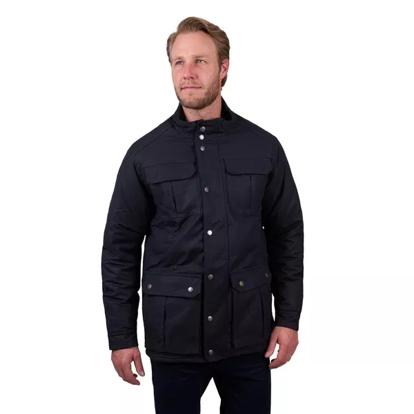 Thomas Cook Mens Oilskin Jacket | Tarcutta | Navy