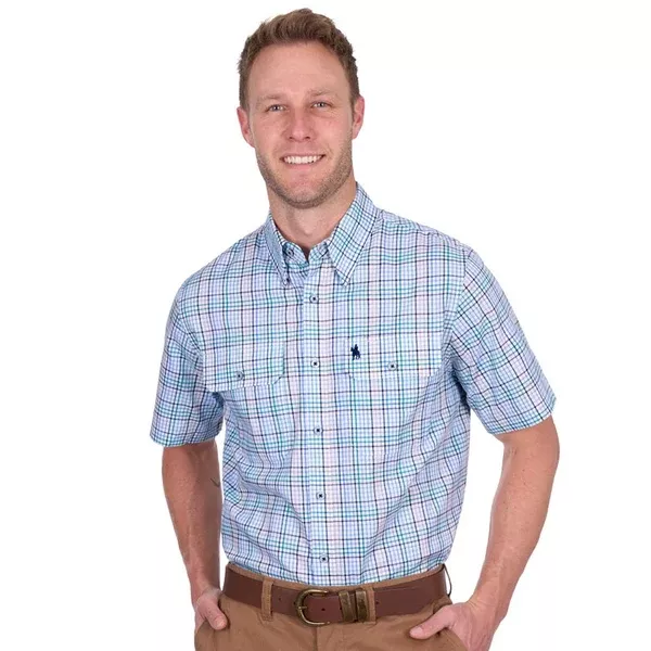 Thomas Cook Mens Shirt | Matt | Navy / Multi