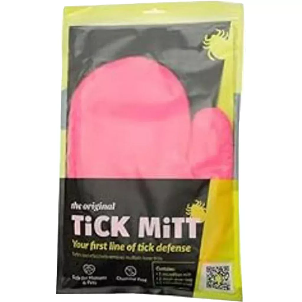 Tick Mitt Tick Removal Glove, One Size, Pink