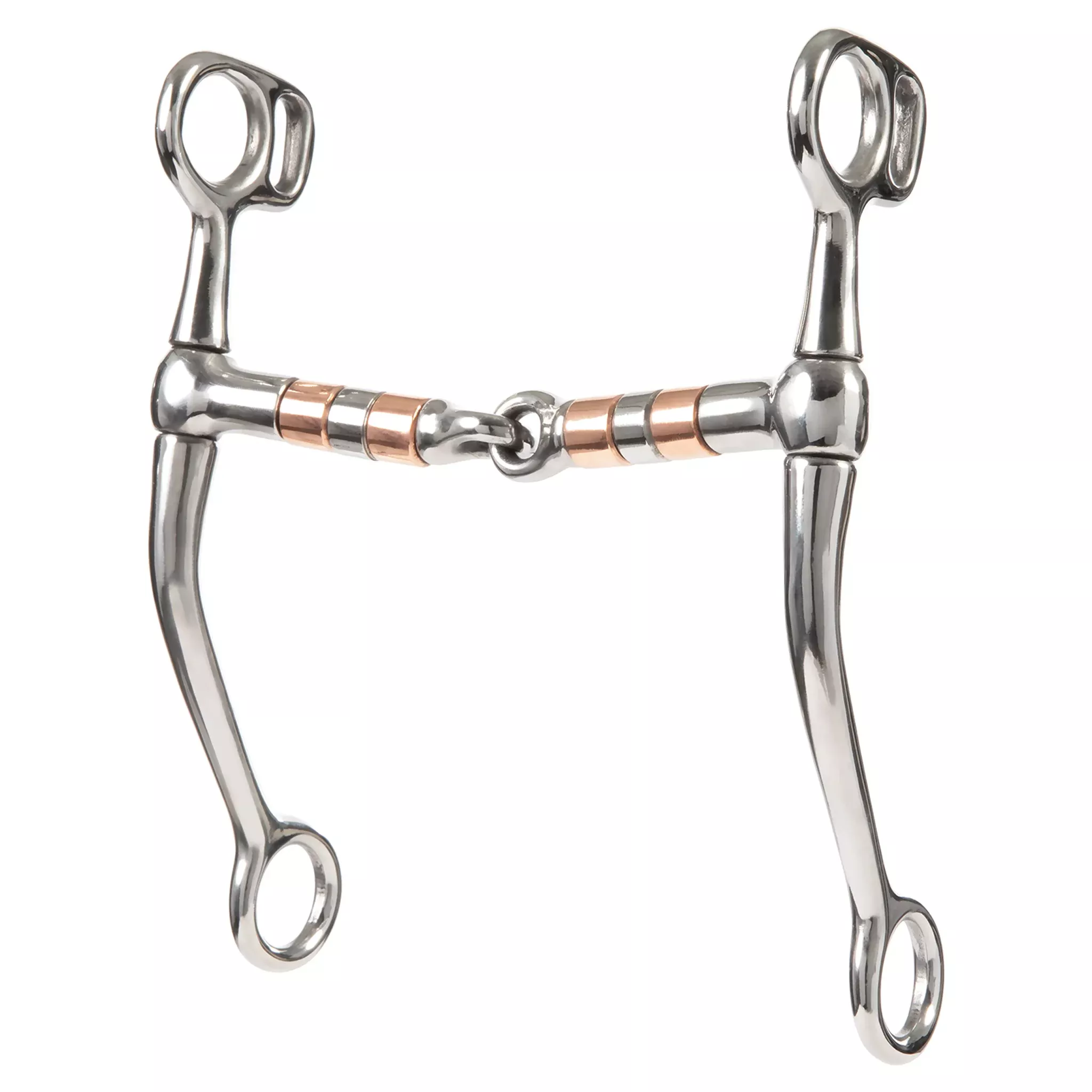 Tom Thumb Bit, 5" Roller Mouth, Stainless Steel