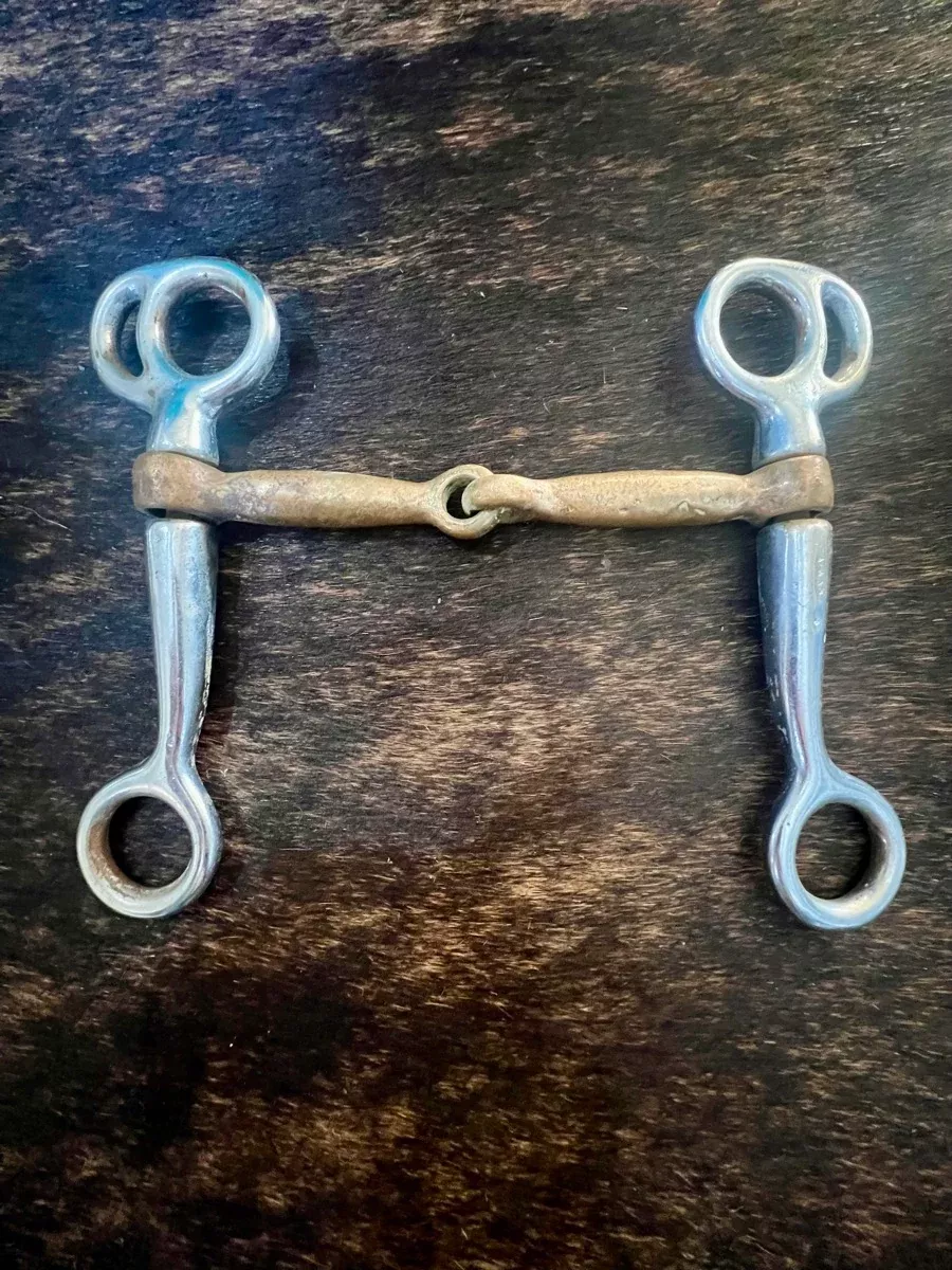 Tom Thumb Copper Mouth Snaffle Western Horse Bit B1175