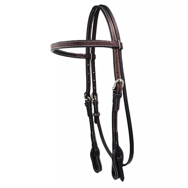 Toprail Equine Bridle | Latigo Leather | Quick Change