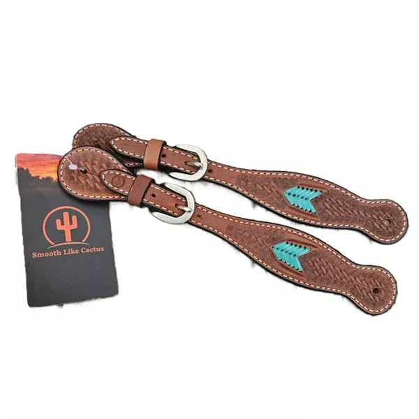 Toprail Equine Ladies Spur Straps | Tooling