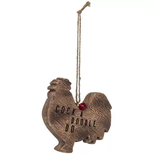 Tough 1 Rooster Ornament 91-1611