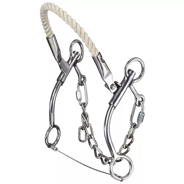 Tough 1 Rope Nose Horse Hackamore Bit