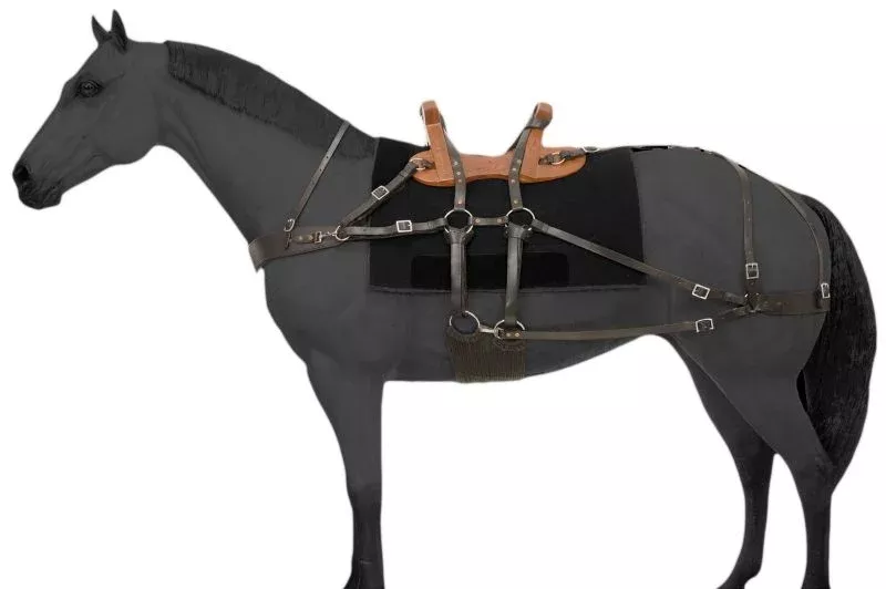 Tough1 Classic Sawback Pack Saddle