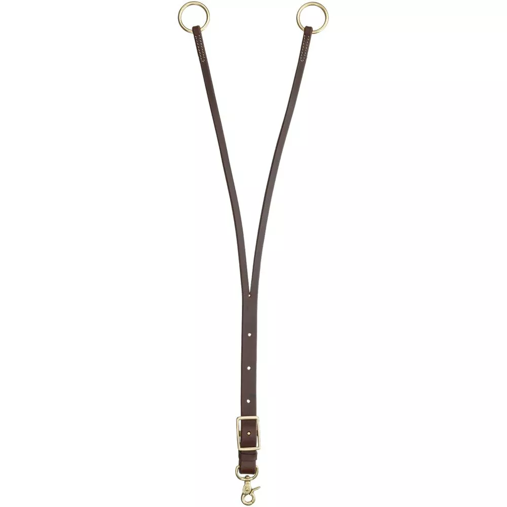 Tough1 Harness Leather Training Fork - Short