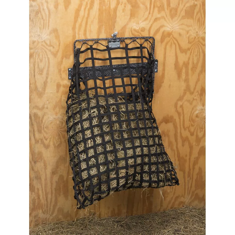 Tough1 Hay Hoops Slow Feed Web Hay Feeder with Frame