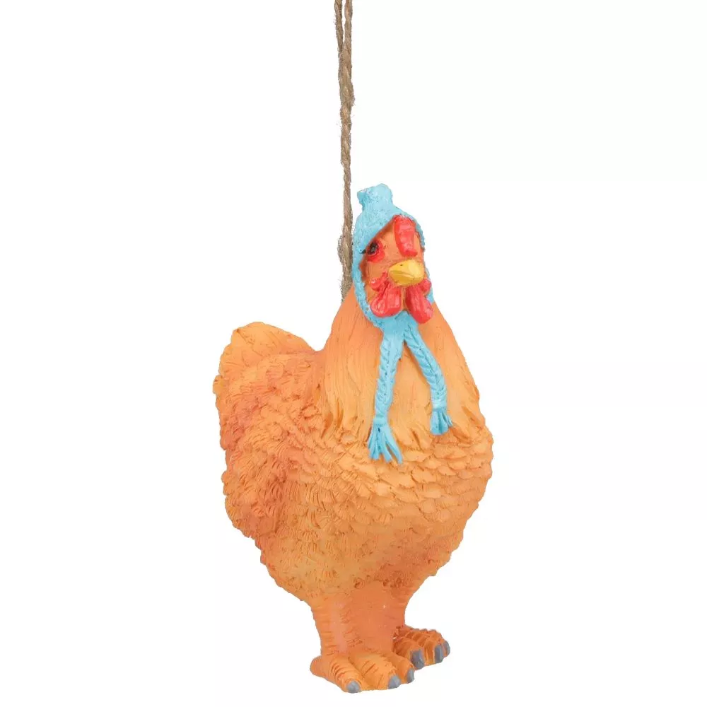 Tough1 Hen with Bonnet Ornament