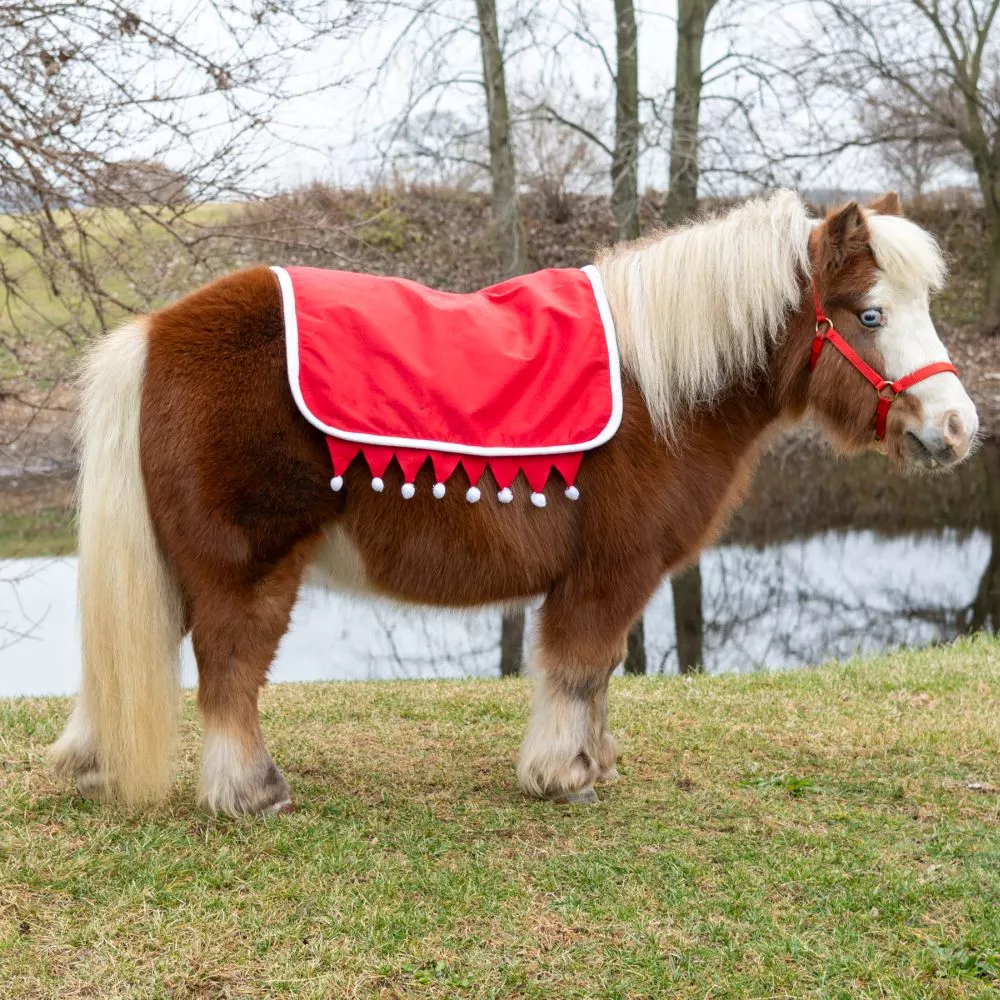 Tough1 Mini Santa English Saddle Pad Cover
