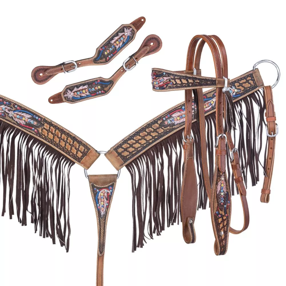 Tough1 Naomi 3-Piece Tack Set